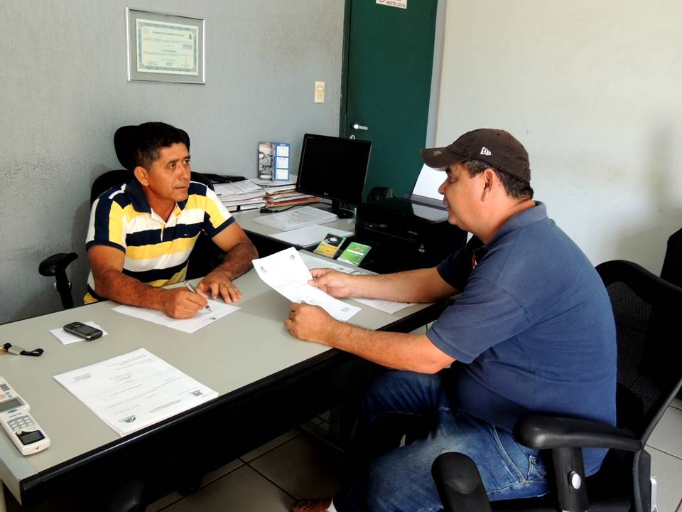 Prefeito Anésio e o Secretário Junior