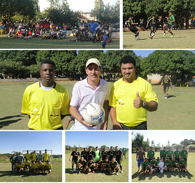 Momentos da primeira rodada do campeonato da zona rural 2013