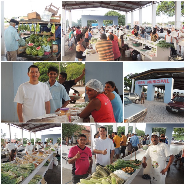 População e produtores aprovam novo espaço da Feira Municipal de Jangada