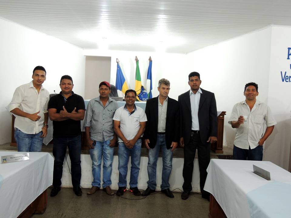 Vereadores Rodrigo Meira (PDT), Neto da Raizama (PSD), Zezinho do Quilombo (PSD), BH (PROS),  Roberto da EMPAER (PSD), Flávio Rondon (PROS), e Nestor (PR)