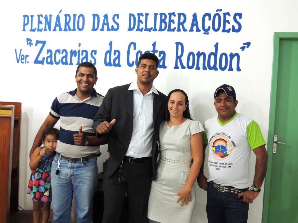 Presidente Flávio Rondon e sua família