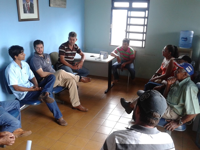 O projeto foi explicado para agricultores de três comunidades, em reunião realizada na Empaer