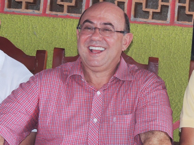 Em novembro do ano passado João Emanuel revelou que as demandas jurídicas do sogro (foto) em Brasília já estavam sendo resolvidas