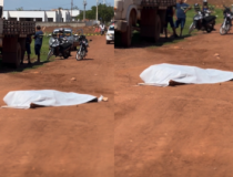 Homem corre para a rua e é executado com 8 tiros em MT